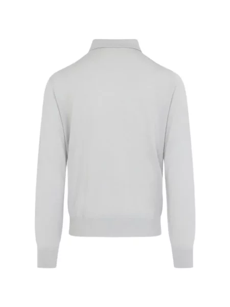 Lung tricou polo Tom Ford gri