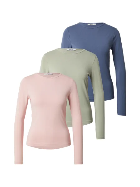 ABOUT YOU Tricou Lavina safir / pastel / rosé verde