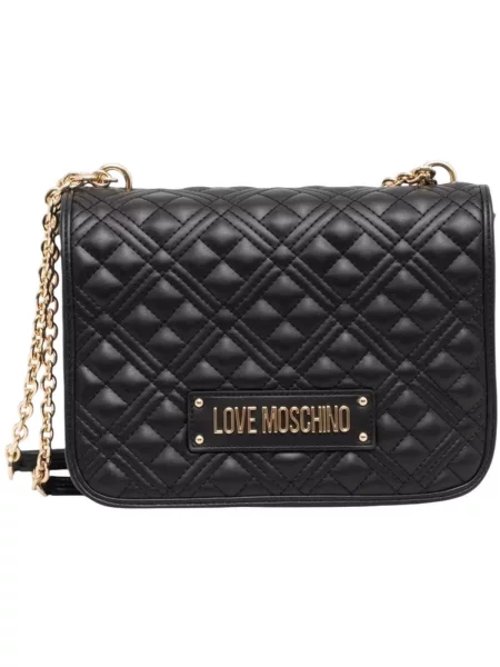 Geantă Love Moschino matlasată negru