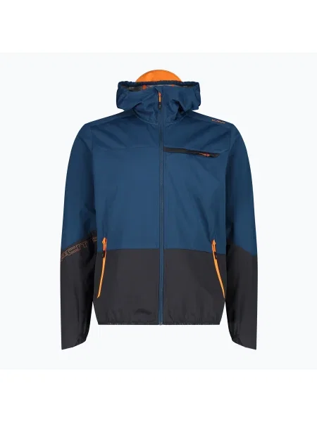 Olcsóbban. férfi softshell kabát CMF Zip Hood bluesteel. Méret: 54 kék