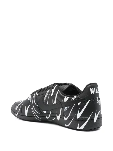 Sneakerși Black Comme Des Garçons cu imagine negru