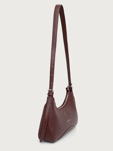Geanta hobo Patrizia Pepe din piele maro