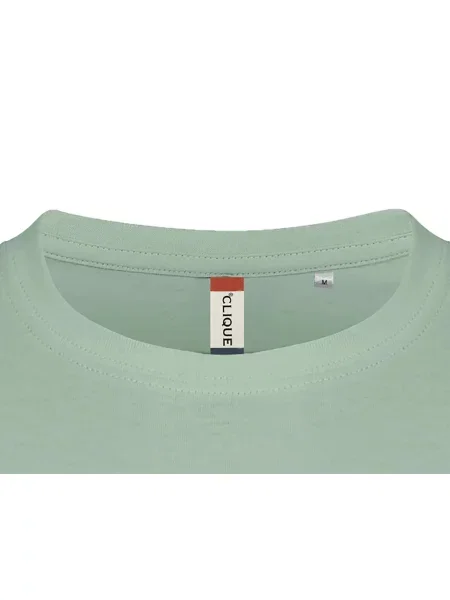 Clique Basic-T koszulka dopasowana Sage Green zielona