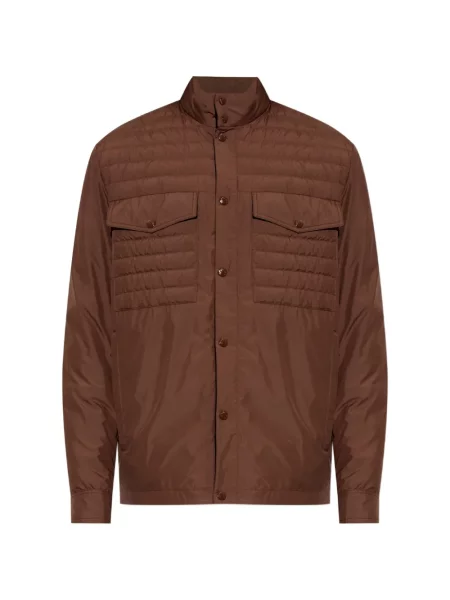 Matlasat geacă Moncler maro