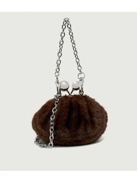 Weekend MaxMara Geantă pe umăr Wkatubo Pasticcino maro