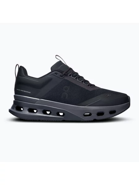 Női edzőcipő On Running Cloudnova X black/eclipse. Méret: 41 EU fekete