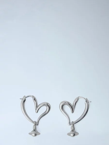 Cercei Vivienne Westwood cu motiv cu inimi
