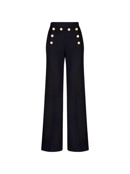 Pantaloni Smythe de lână albastru