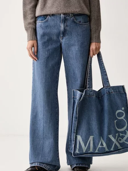 Max&Co. blugi bootcut pentru femei LIRICHE albastru