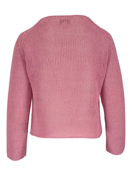 Cropp pulover Vince tricotate roz