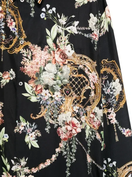 Košile Camilla s potiskem černá