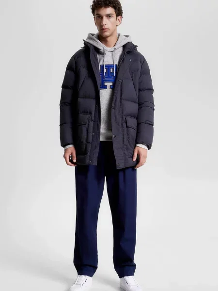Пуховик Tommy Hilfiger синій