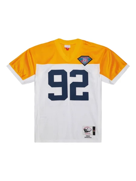 Tricou Mitchell & Ness alb