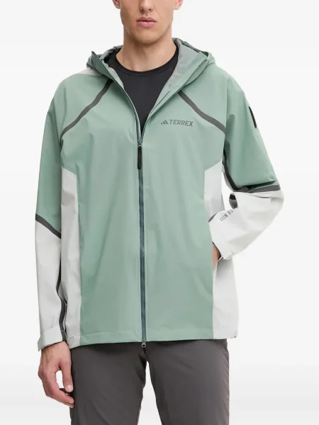 Sneakersy Adidas Terrex sznurowane w paski koronkowe czarne