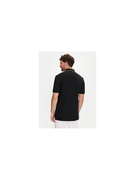 Boss Polo marškinėliai Parlay Regular Fit juoda