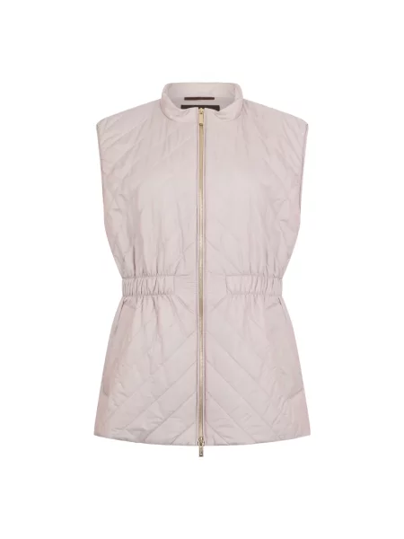 Kamizelka Moorer bez rękawów beżowa