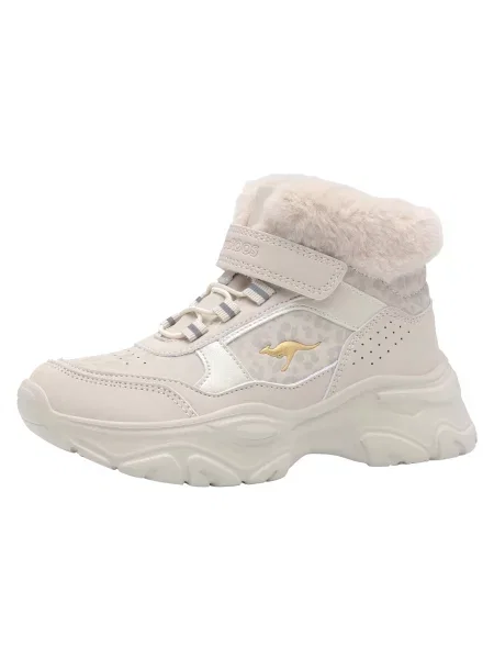KangaROOS Cizme Ceppa pielii / kitt alb