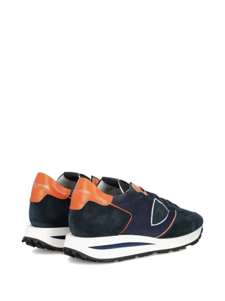 Sneakerși Philippe Model Paris cu șireturi din dantelă negru