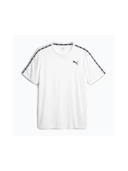 Футболка тренувальна PUMA Essentials Taped puma white біла