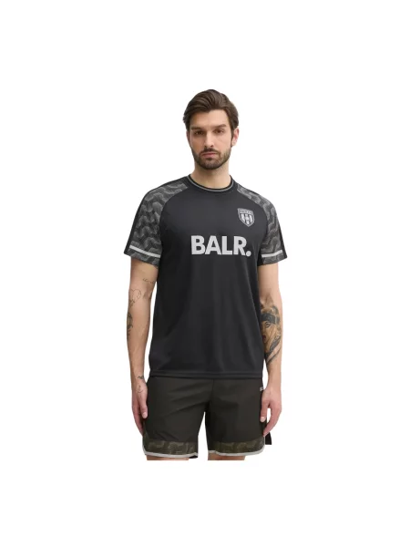 BALR. t-shirt z nadrukiem czarny