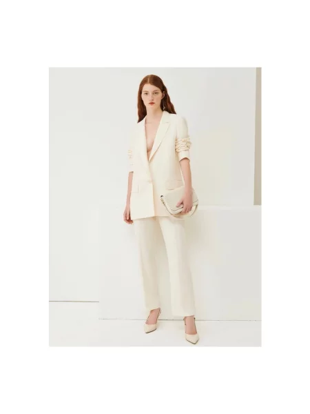 Pantaloni Marella alb