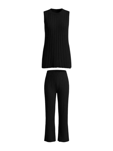 Imily Bela Jednodijelna pidžama crna