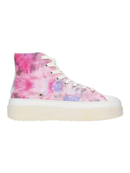 Sneakersy Isabel Marant z nadrukiem różowe