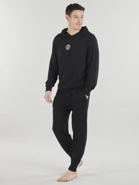 Geacă Polo Ralph Lauren cu glugă negru
