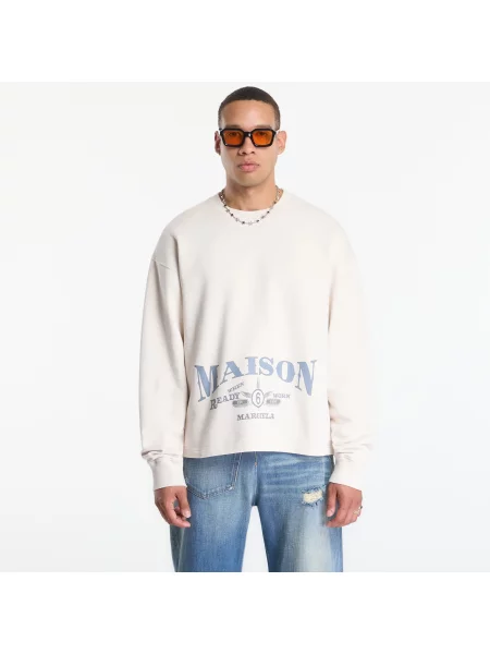 Hanorac Mm6 Maison Margiela alb