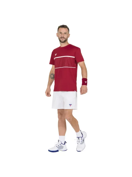 Szorty dla dzieci Tecnifibre Team Stretch białe