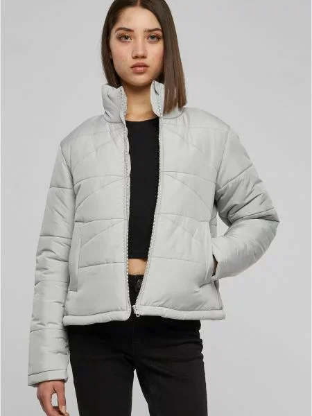 Geacă cu puf Urban Classics gri