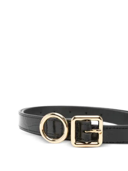 Curea Jacquemus din piele negru