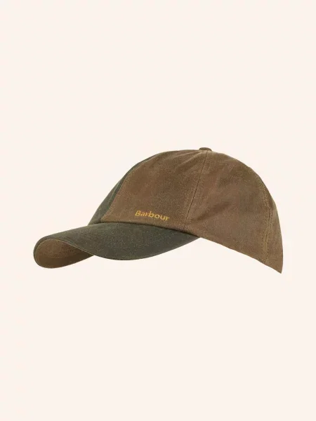 Barbour czapka bejsbolówka brązowa