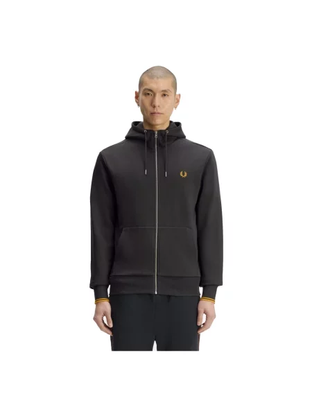Bluza rozpinana Fred Perry szara