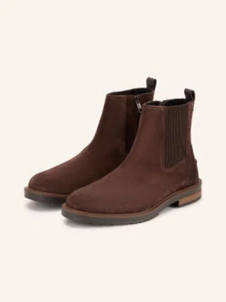Tommy Hilfiger Chelsea Boots tmavě hnědá