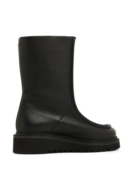 Botine Ferragamo cu autograf negru