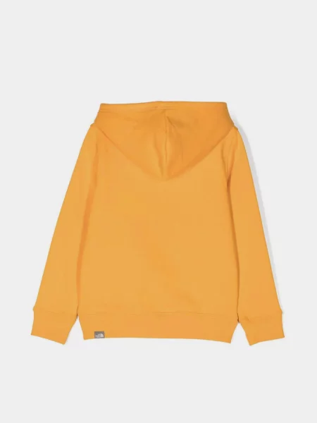 Детское худи The North Face оранжевое