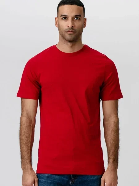 TEESHOPPEN Cămașă Organic Basic roșu