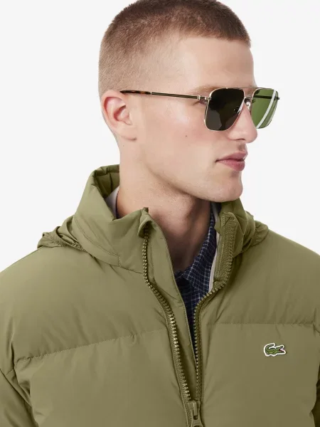 Демисезонная куртка Lacoste хаки