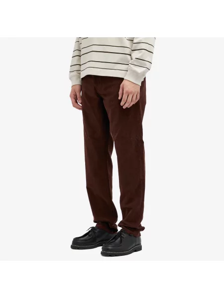 Spodnie Nudie Jeans Co brązowe