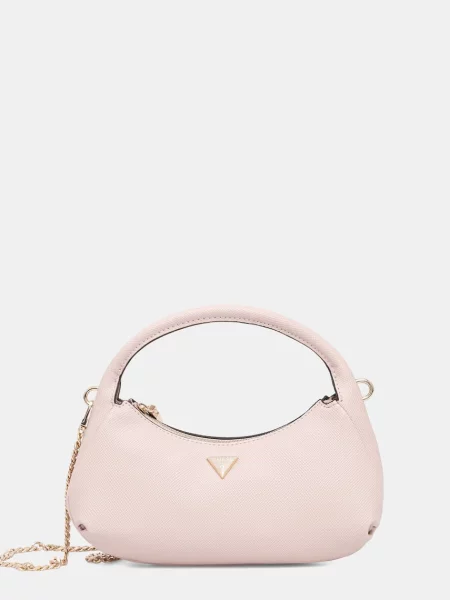 Guess geantă crossbody pentru femei cu imitație de piele GILDA roz