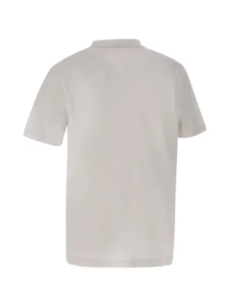 Tricou Boss cu broderie alb