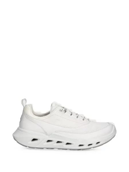 Sneakerși Ecco din piele alb