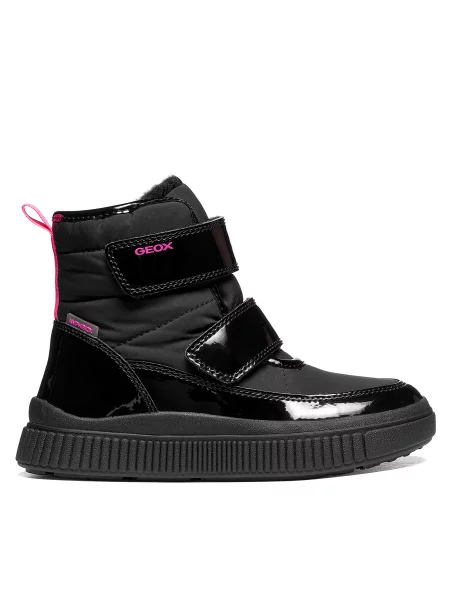 Bakancs Geox J Laquinny Girl B Abx M fekete