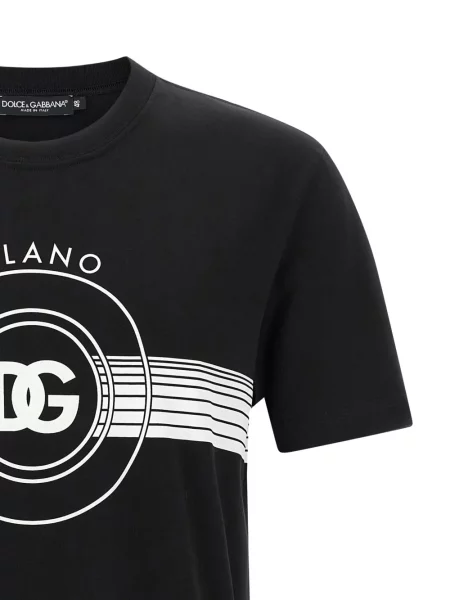 Tricou Dolce & Gabbana cu imagine negru
