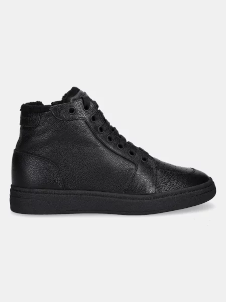 Шкіряні кросівки Giuseppe Zanotti чорний