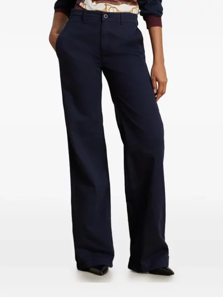 Pantaloni Lauren Ralph Lauren albastru