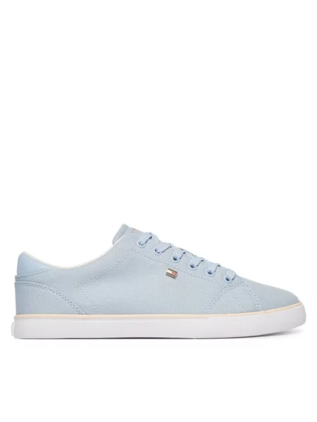 TOMMY HILFIGER Nízke tenisky svetlomodrá modrá