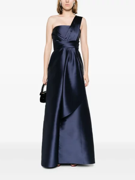 Maxi suknele Alberta Ferretti mėlyna