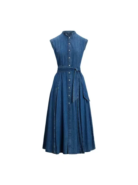 Sukienka Polo Ralph Lauren niebieska